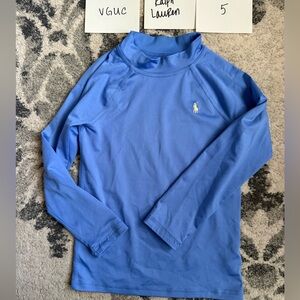 Polo by Ralph Lauren Kids Blue Swim Rashguard